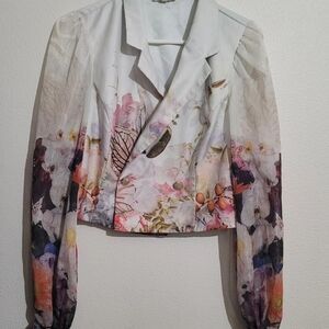 Floral Women's Blazer